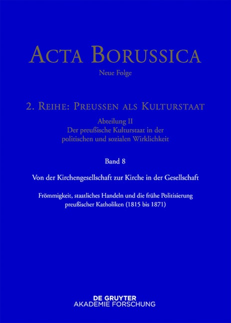 Von der Kirchengesellschaft zur Kirche in der Gesellschaft