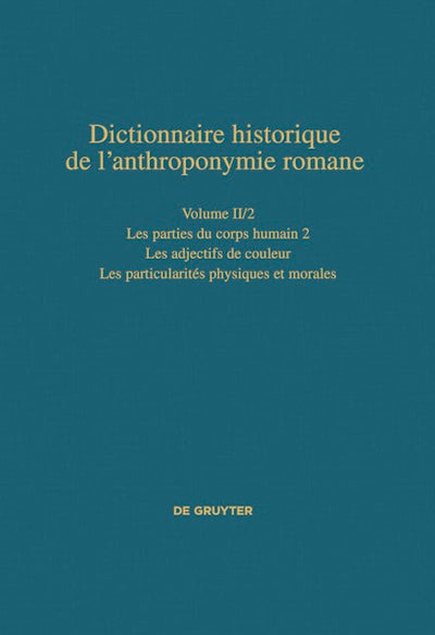 Les parties du corps humain 2 – Les particularités physiques et morales