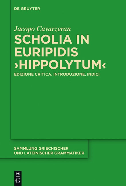 Scholia in Euripidis "Hippolytum"
