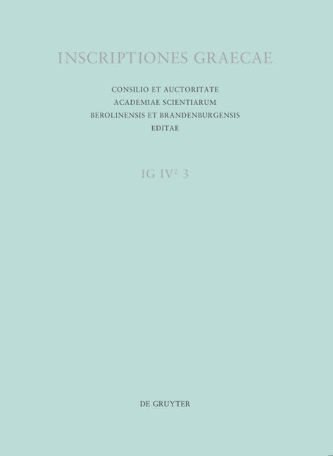 Inscriptiones Corinthiae saeculorum IV. V. VI.
