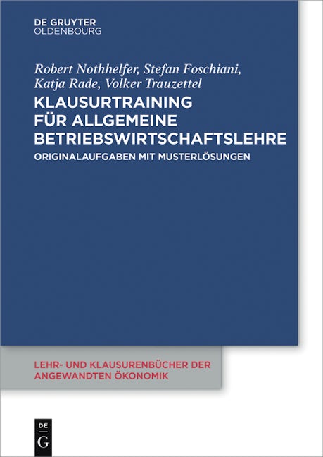 Klausurtraining für allgemeine Betriebswirtschaftslehre