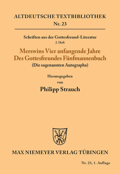 Schriften aus der Gottesfreund-Literatur