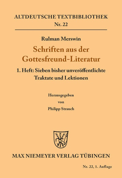 Schriften aus der Gottesfreund-Literatur