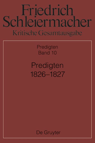 Predigten 1826-1827