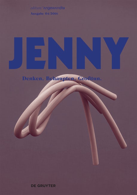 Book cover image for JENNY. Ausgabe 04 ISBN: 9783110486810