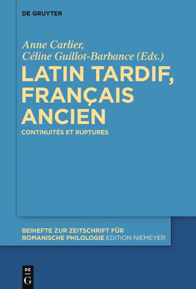 Latin tardif, français ancien