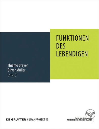 Funktionen des Lebendigen