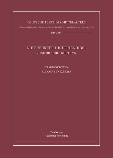 Die Erfurter Historienbibel