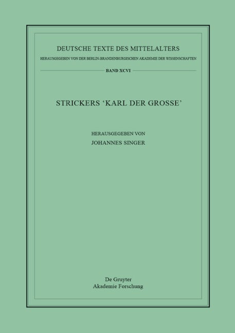 Strickers Karl der Große