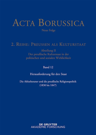 Herausforderung für den Staat