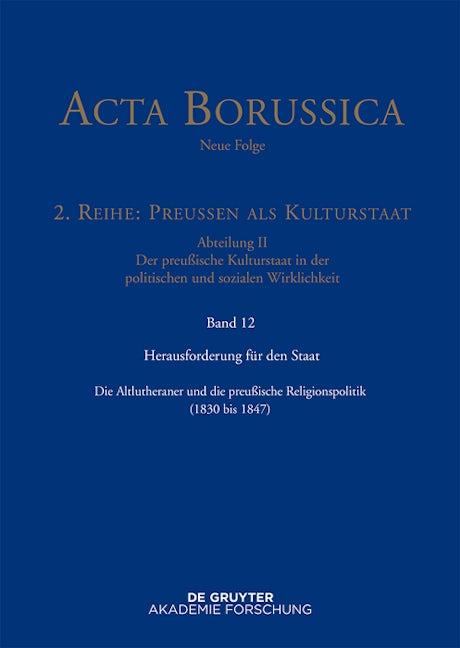 Herausforderung für den Staat