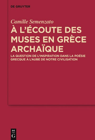A l’écoute des Muses en Grèce archaïque
