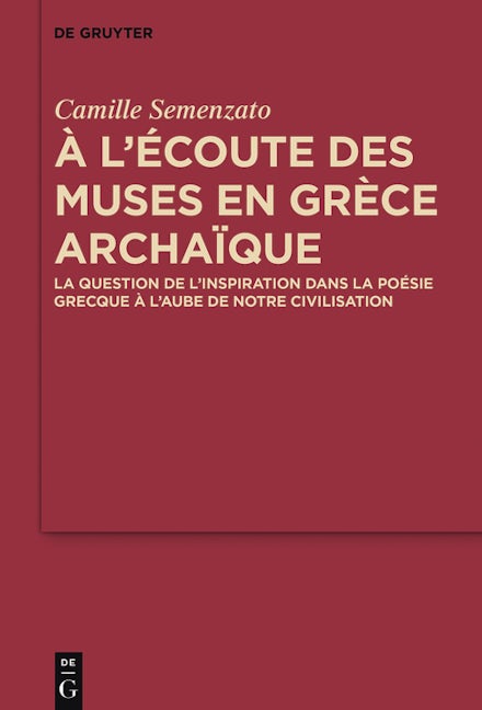 A l’écoute des Muses en Grèce archaïque