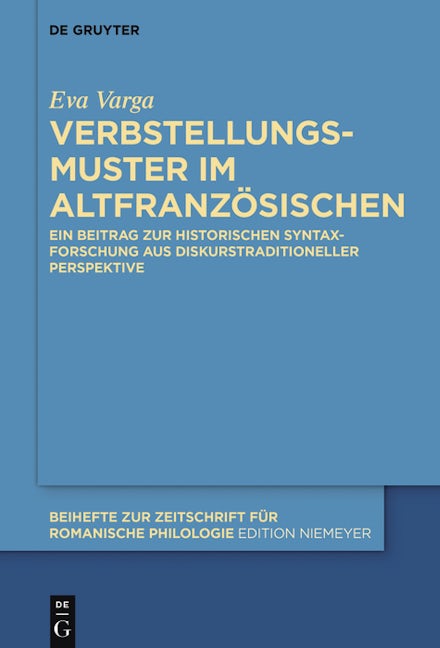 Verbstellungsmuster im Altfranzösischen