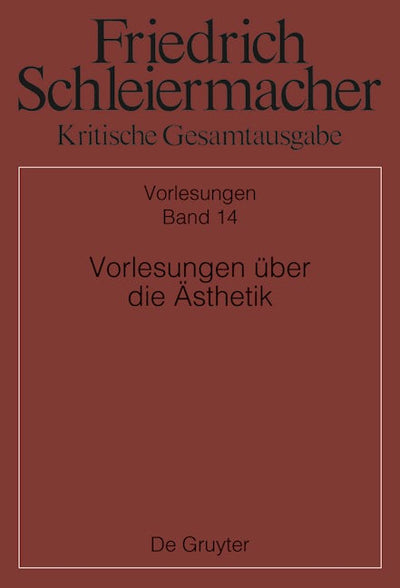Vorlesungen über die Ästhetik
