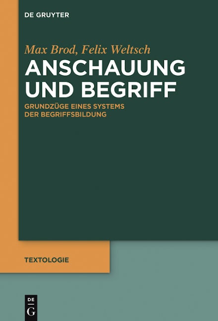 Anschauung und Begriff