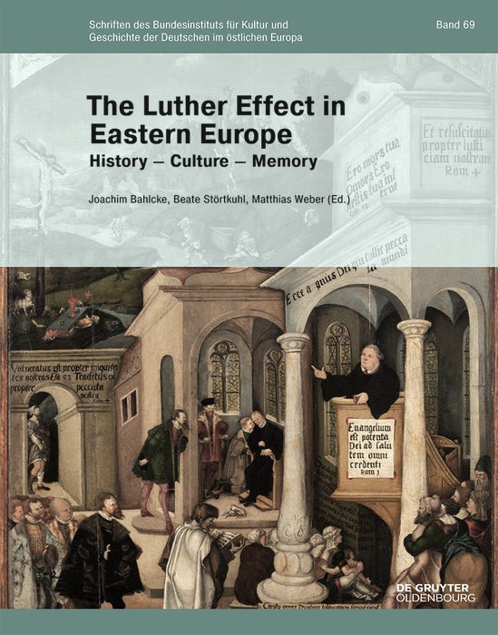 Cover image for The Luther Effect in Eastern Europe, isbn: 9783110537673
