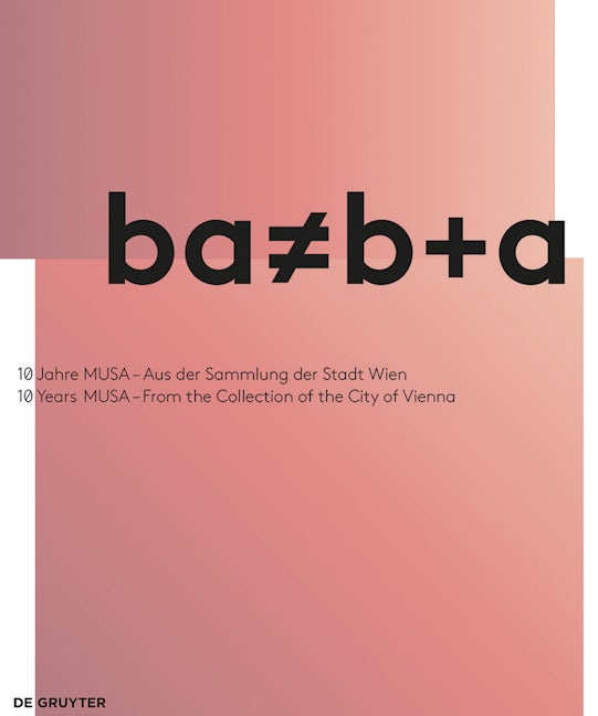 Book cover image for ba ≠ b+a ISBN: 9783110546897