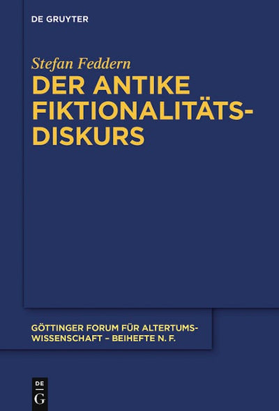 Der antike Fiktionalitätsdiskurs