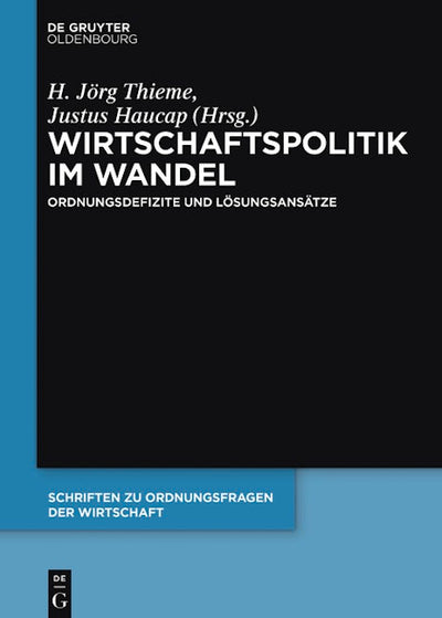 Wirtschaftspolitik im Wandel
