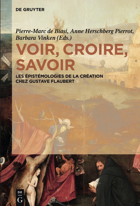Cover image for Voir, croire, savoir, isbn: 9783110555028