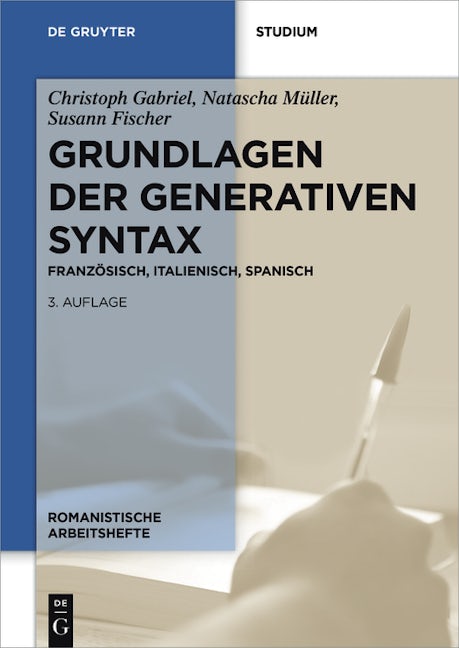Grundlagen der generativen Syntax