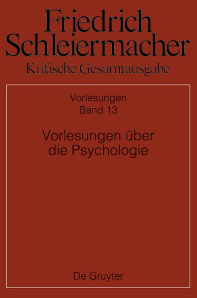 Vorlesungen über die Psychologie