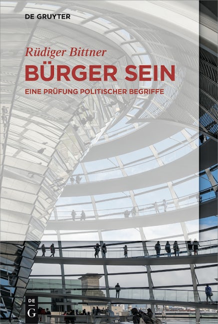 Bürger sein