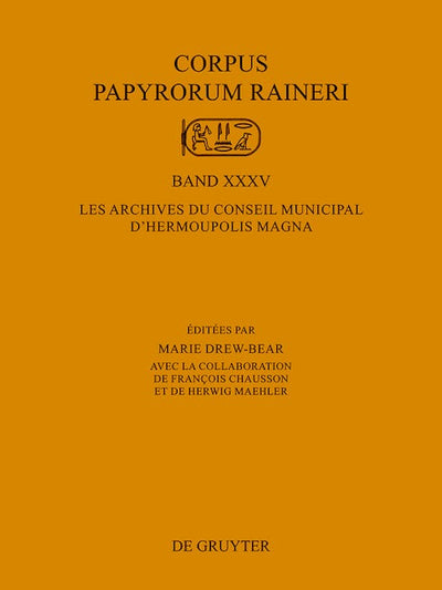 Les Archives du Conseil Municipal d'Hermoupolis Magna