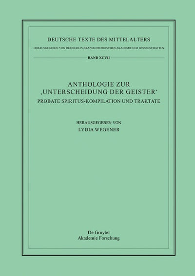 Anthologie zur ‚Unterscheidung der Geister‘