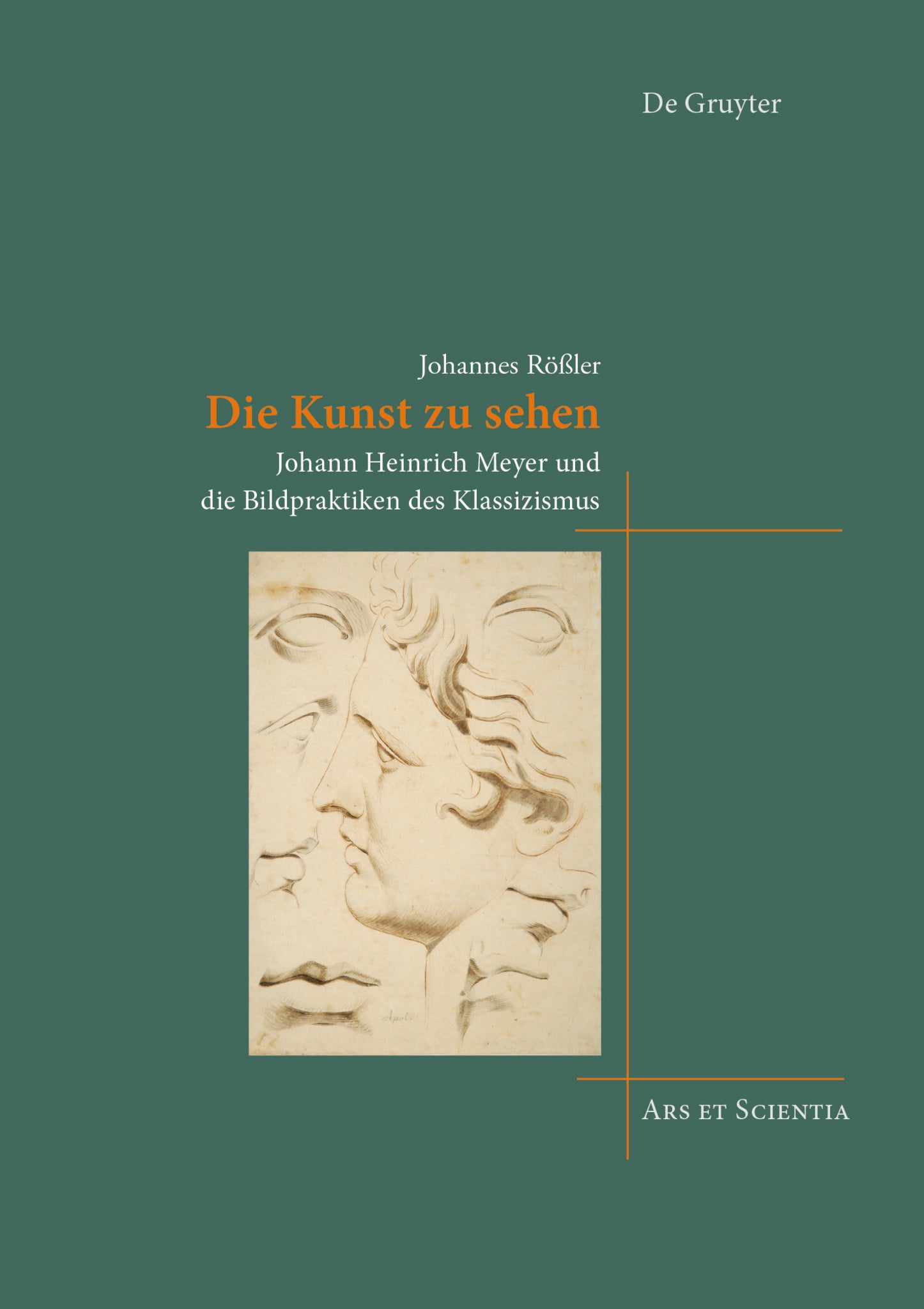 Cover image for Die Kunst zu sehen ISBN 9783110588064