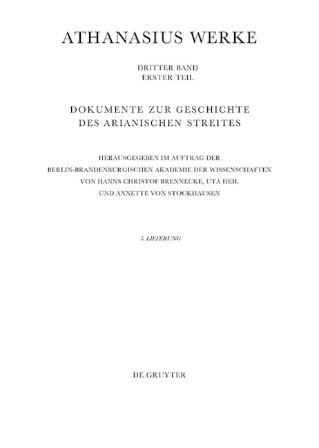Bis zum Vorabend der Synode von Konstantinopel (381)