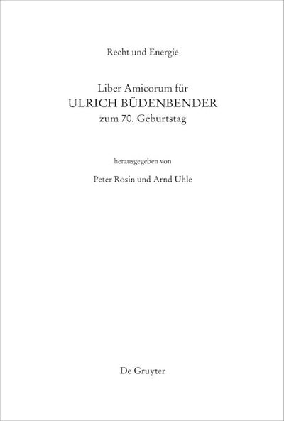 Recht und Energie