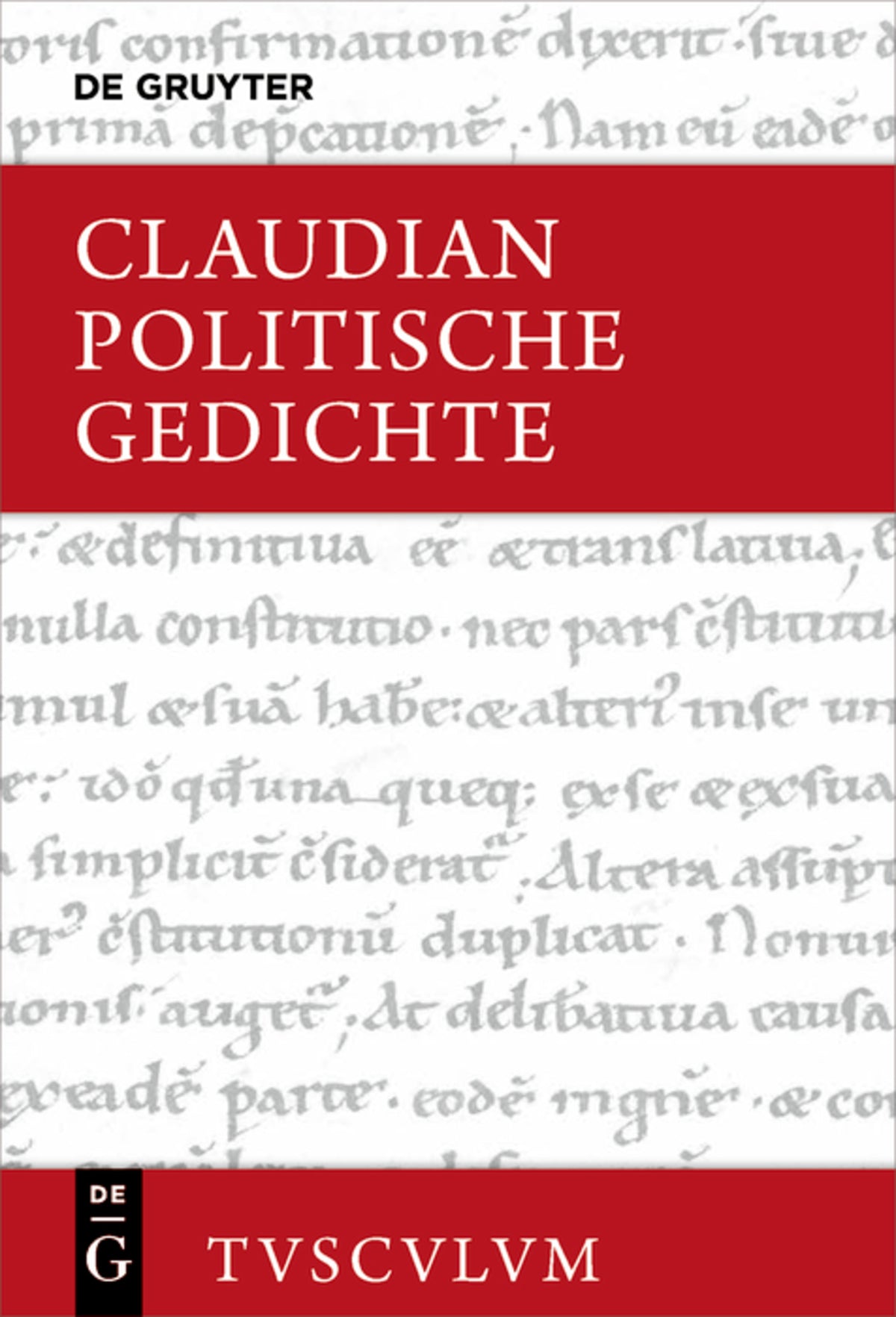Cover image for Politische Gedichte ISBN 9783110607505