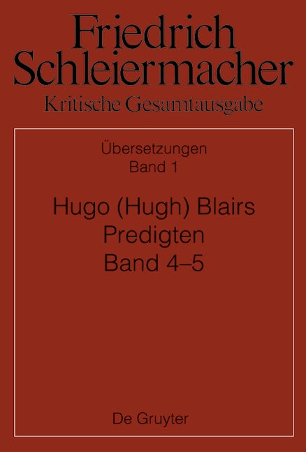 Hugo (Hugh) Blairs Predigten