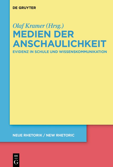 Cover image for Medien der Anschaulichkeit, isbn: 9783110609943