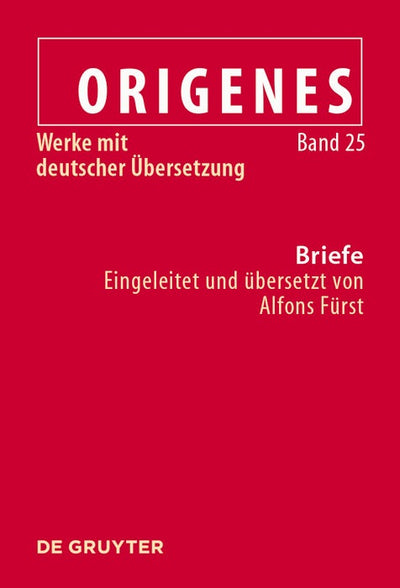 Cover image for Briefe, isbn: 9783110614275