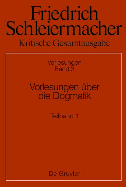 Vorlesungen über die Dogmatik