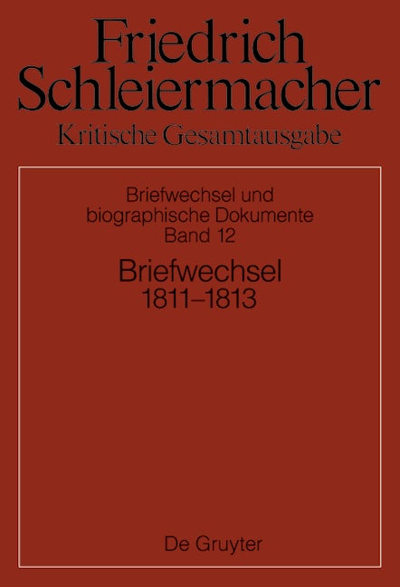 Briefwechsel 1811-1813
