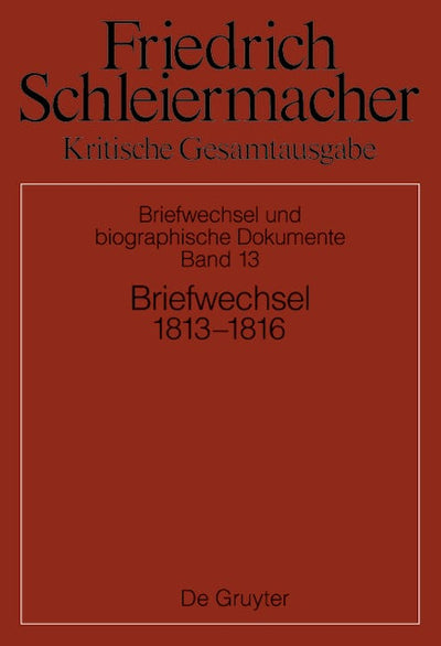 Briefwechsel 1813-1816