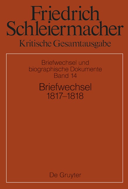 Briefwechsel 1817-1818
