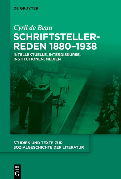 Schriftstellerreden 1880–1938