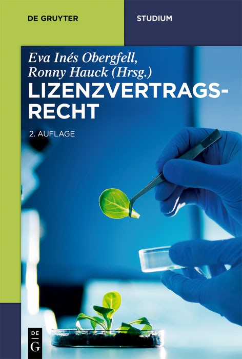 Cover image for Lizenzvertragsrecht, isbn: 9783110622782