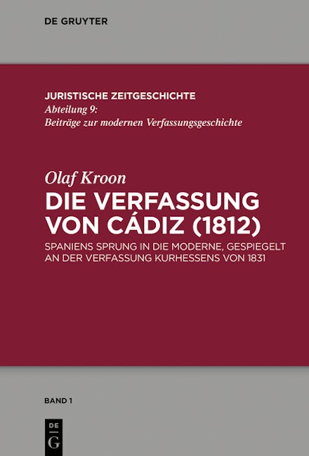 Die Verfassung von Cádiz (1812)
