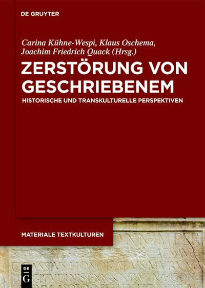 Zerstörung von Geschriebenem
