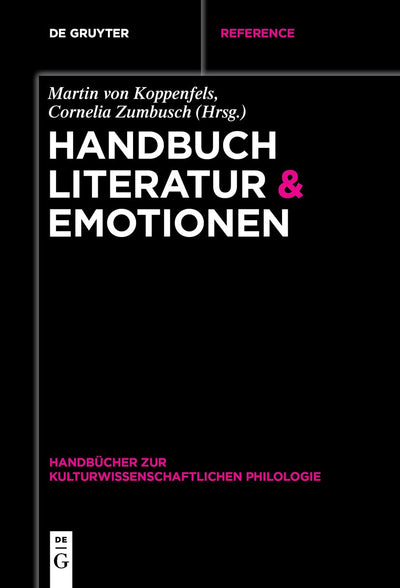 Cover image for Handbuch Literatur & Emotionen, isbn: 9783110634150