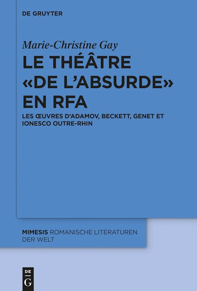 Le théâtre « de l’absurde » en RFA