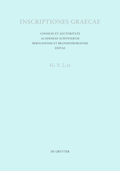 Inscriptiones Thessalonicae et viciniae