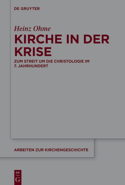 Kirche in der Krise