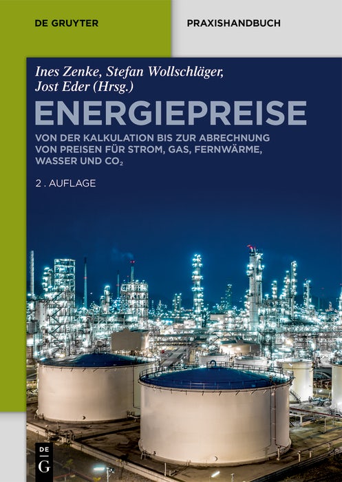Cover image for Energiepreise, isbn: 9783110714821